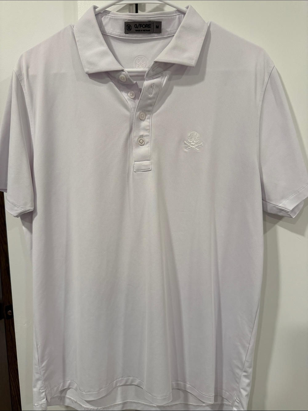 G/FORE Men’s Polo Shirt in Light Lavender